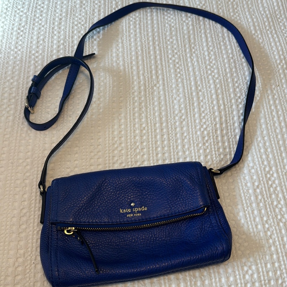 Kate Spade cobalt blue Crossbody